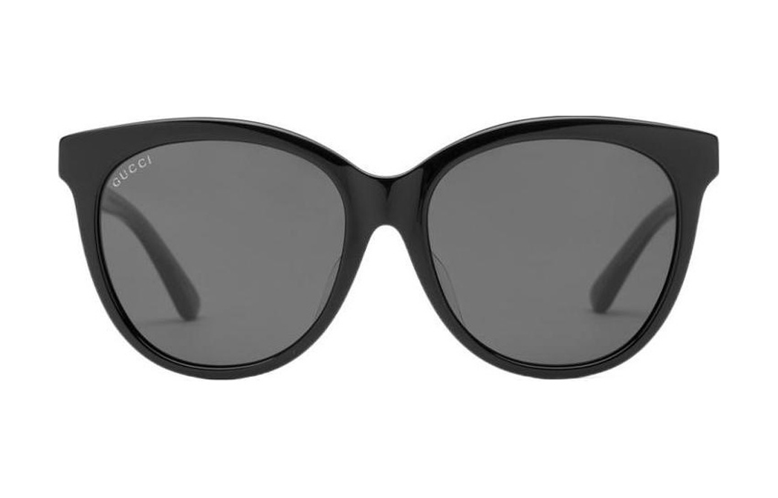 (Women) GUCCI  Cat-Eye Black Acetate Sunglasses with Logo Details. GG0081SK-002 圖 3