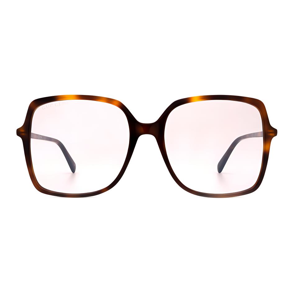 Order (W) GUCCI 經典棕色方框光學眼鏡框架 GG0544S-006 57