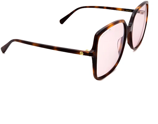 (W) GUCCI 經典棕色方框光學眼鏡框架 GG0544S-006 57 Lookbook (W) GUCCI 經典棕色方框光學眼鏡框架 GG0544S-006 57