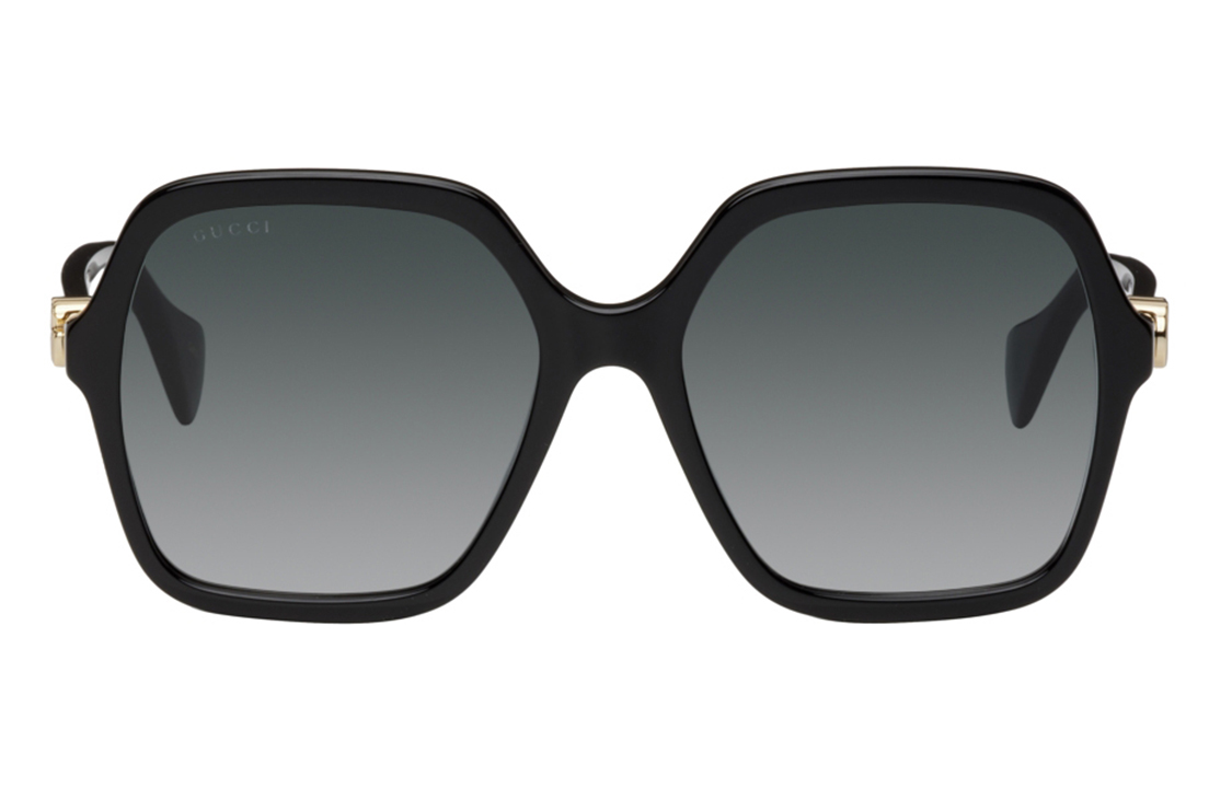 (Women) GUCCI  Classic Square Frame Fashion Sunglasses - Acetate Material GG1072SA-001 圖 3