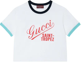 (Women) GUCCI Cotton Printed Short Sleeve T-Shirt SS25 Regular Fit. 789296-XJGMK-9207 (Women) GUCCI Cotton Printed Short Sleeve T-Shirt SS25 Regular Fit. 789296-XJGMK-9207