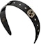 Buy (Women) GUCCI Crystal Star Interlocking G Headband - Black. 628716I12GO8520