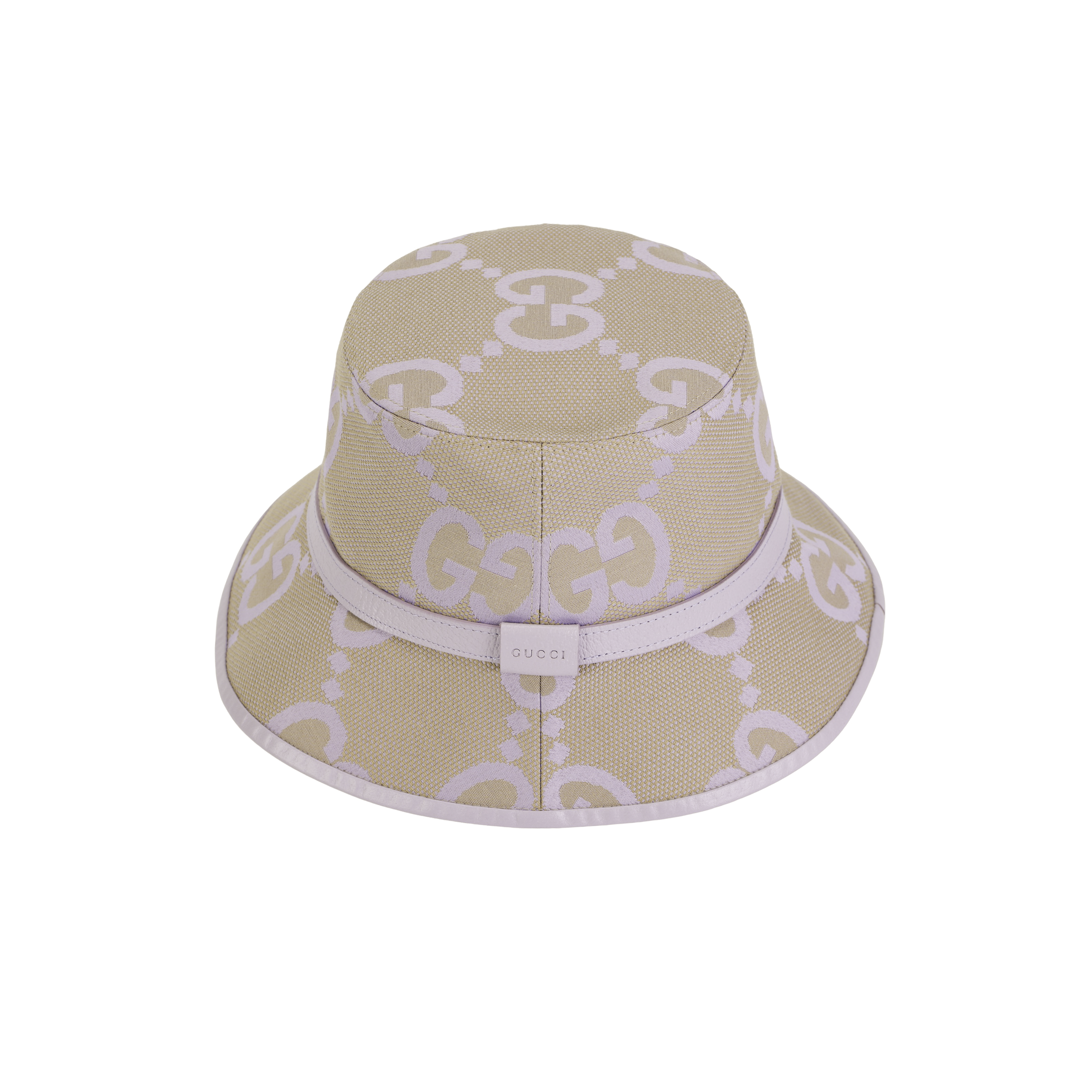 (Women) GUCCI  Double G Fashion Cotton Linen Bucket Hat. 730336-3HAPT-8871 圖 4