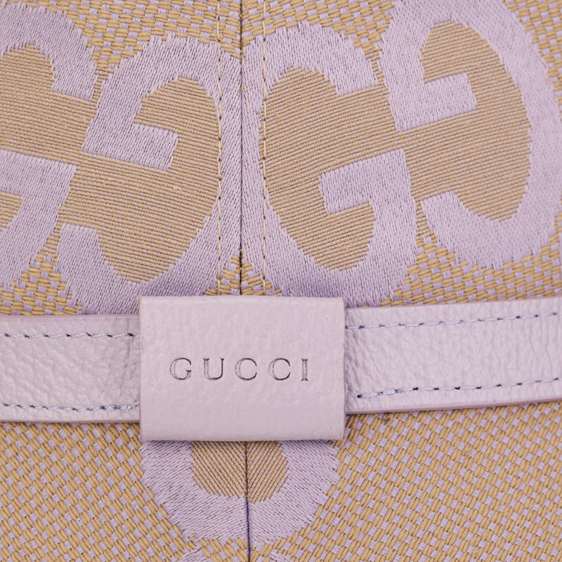(Women) GUCCI  Double G Fashion Cotton Linen Bucket Hat. 730336-3HAPT-8871 圖 6