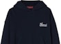 Sizing (Women) GUCCI Embroidered Logo Navy Blue Hoodie Pullover Sweatshirt 787274-XJGSY-4215