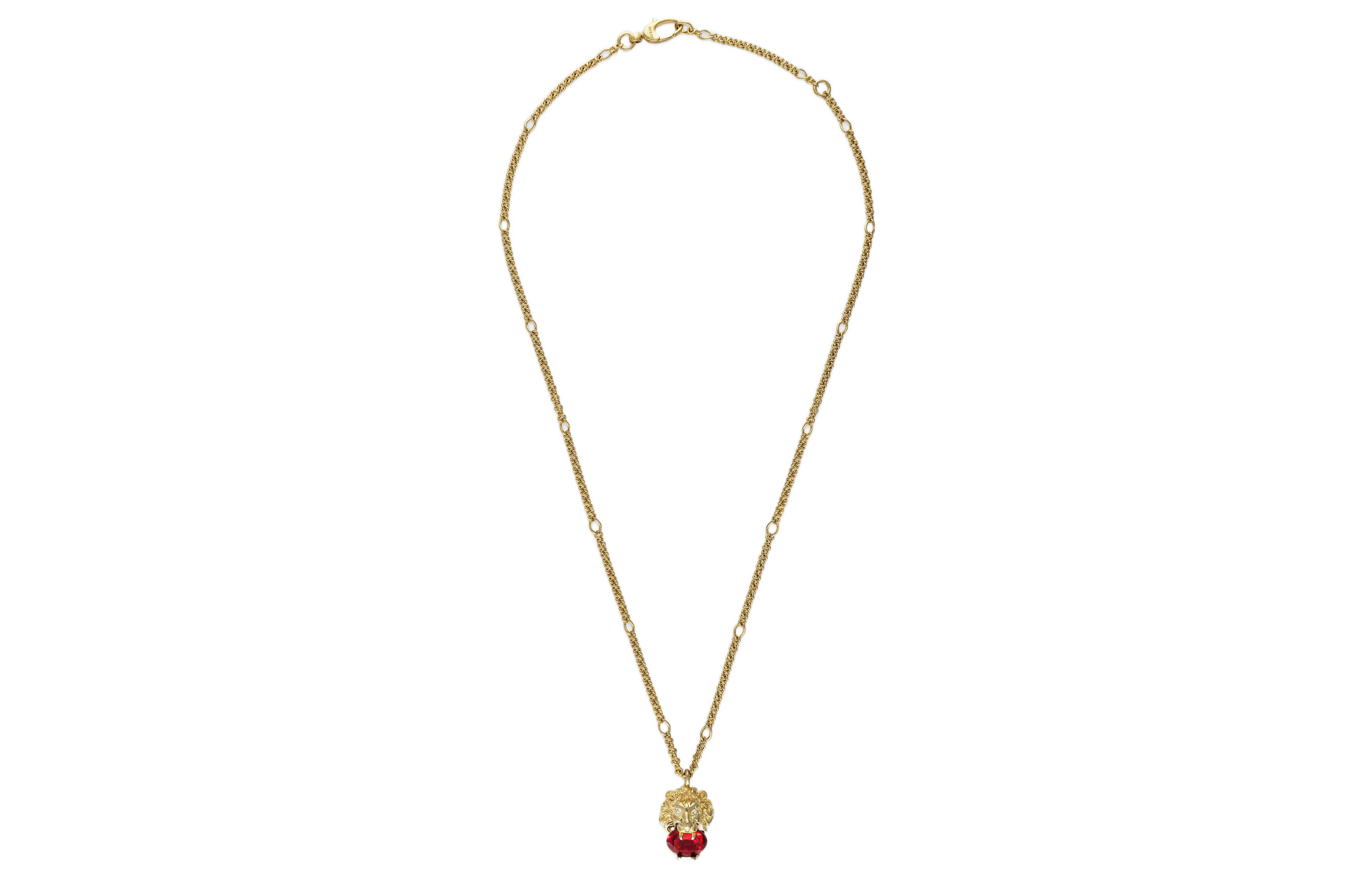 (Women) GUCCI  Fashion Jewelry Crystal Metal Necklace 677366-I6658-8489