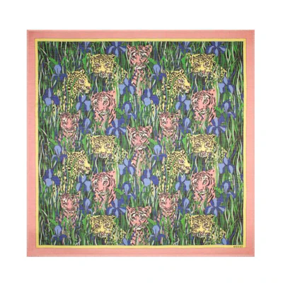 (Women) GUCCI Fashion Silk Scarf - Stylish and Trendy Accessory. 576774 3GD74 1072