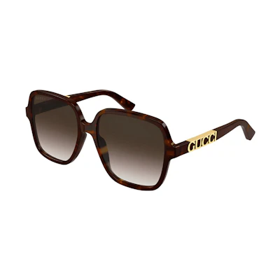 (Women) GUCCI Fashion Square Sunglasses Trendy Acetate Frame GG1189SA-003 59