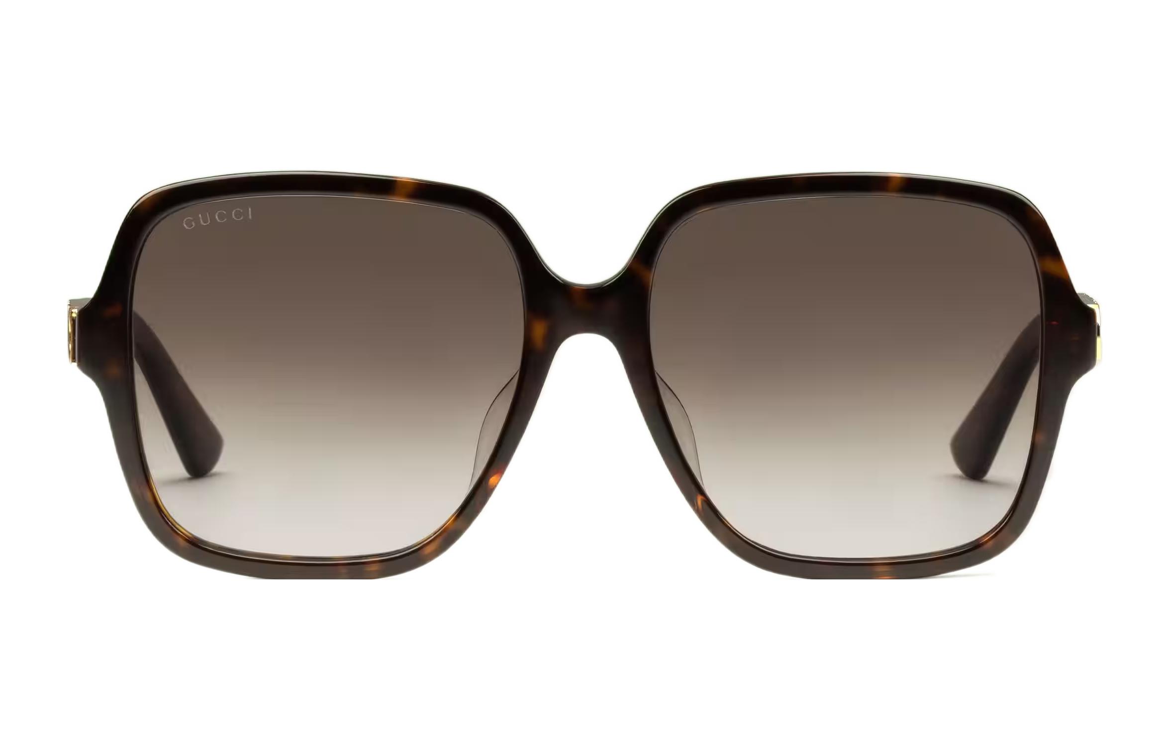 Shop (Women) GUCCI  Fashion Square Sunglasses Trendy Acetate Frame GG1189SA-003 59