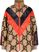 (Women) GUCCI Floral Logo Print Zip-Up Jacket with Stand Collar. 716385-XJEU6-2099 (Women) GUCCI Floral Logo Print Zip-Up Jacket with Stand Collar. 716385-XJEU6-2099