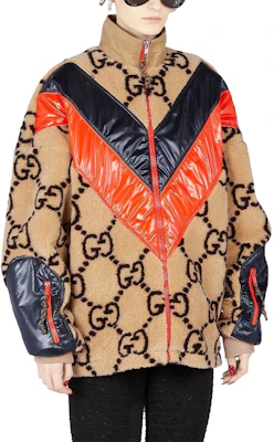 (W) GUCCI 花卉圖案Logo拉鍊立領夾克外套. 716385-XJEU6-2099 Purchase (W) GUCCI 花卉圖案Logo拉鍊立領夾克外套. 716385-XJEU6-2099