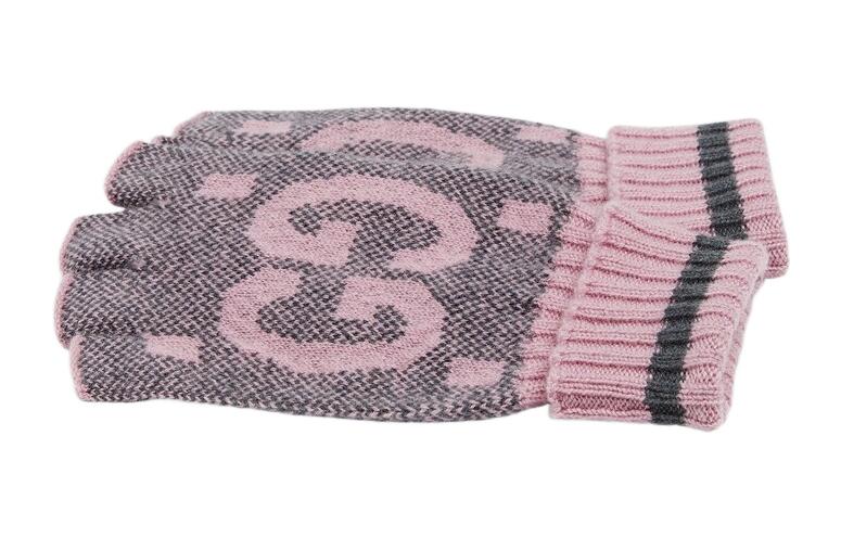 Lookbook (W) GUCCI GG标志羊绒针织手套. 726586-3G344-1272