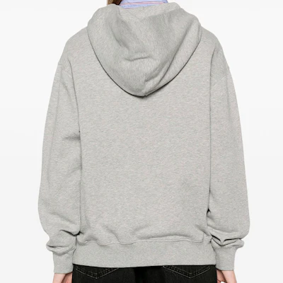 (Women) GUCCI Grey Hoodie with Logo Print Long Sleeve Pullover. 798680-XJGS2-1230 Purchase (Women) GUCCI Grey Hoodie with Logo Print Long Sleeve Pullover. 798680-XJGS2-1230