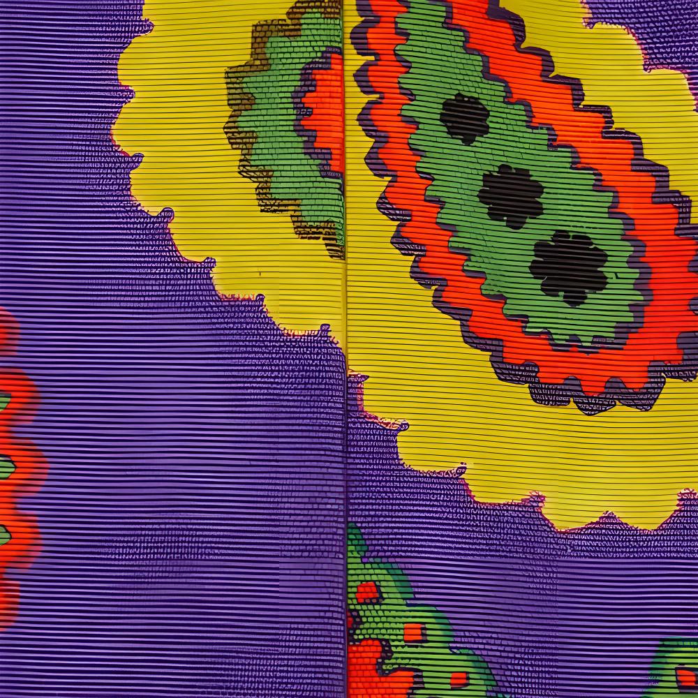 Details for (W) GUCCI 高腰紫色佩斯利印花休閒中長裙 647314-ZAGIK-5079