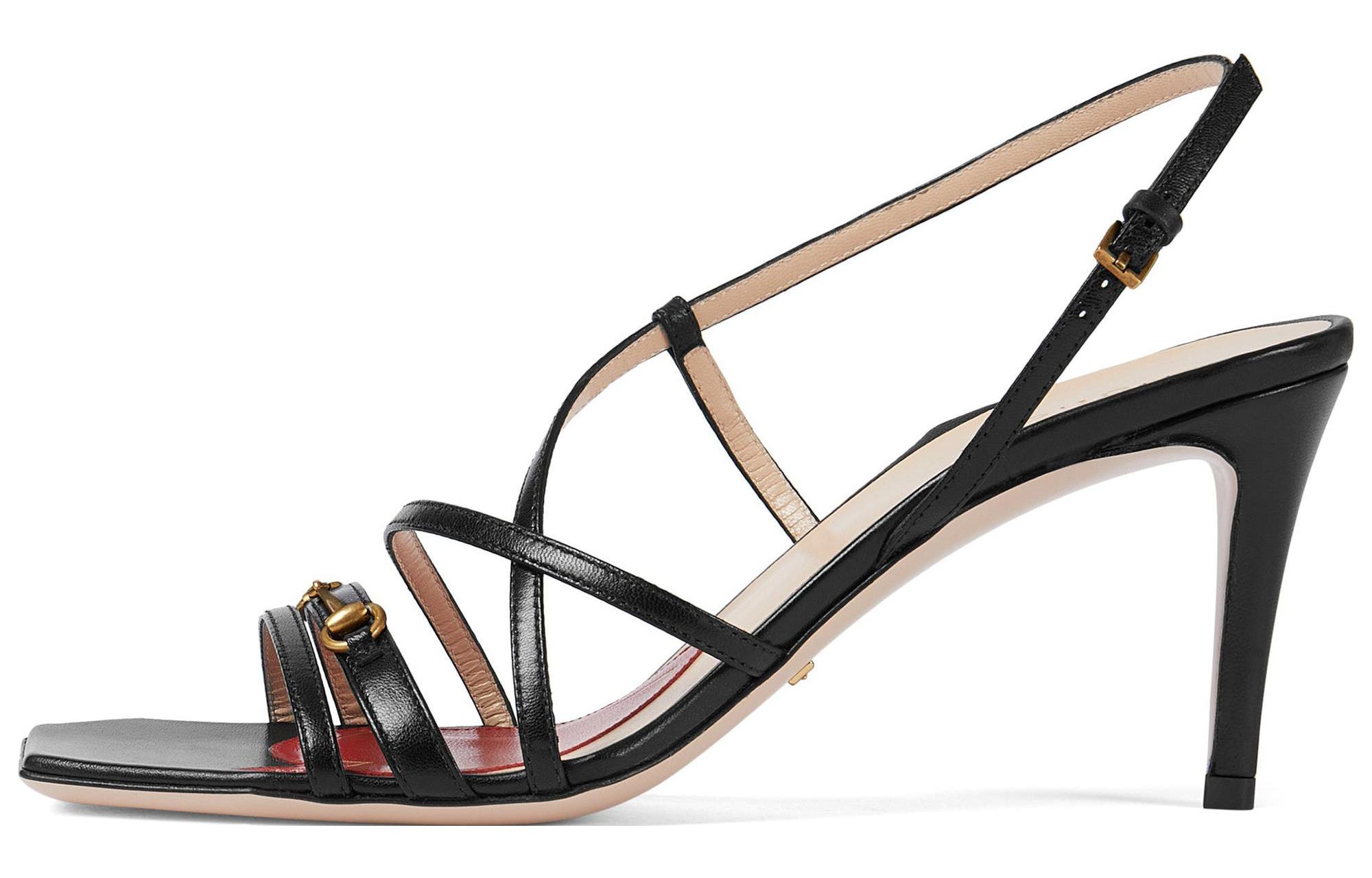 (Women) Gucci 'Horsebit Black Fashion Slide' 695214-C9D00-1000