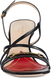 GUCCI古馳 馬嚼環綁帶 時尚涼拖 女裝 黑色 Purchase GUCCI古馳 馬嚼環綁帶 時尚涼拖 女裝 黑色