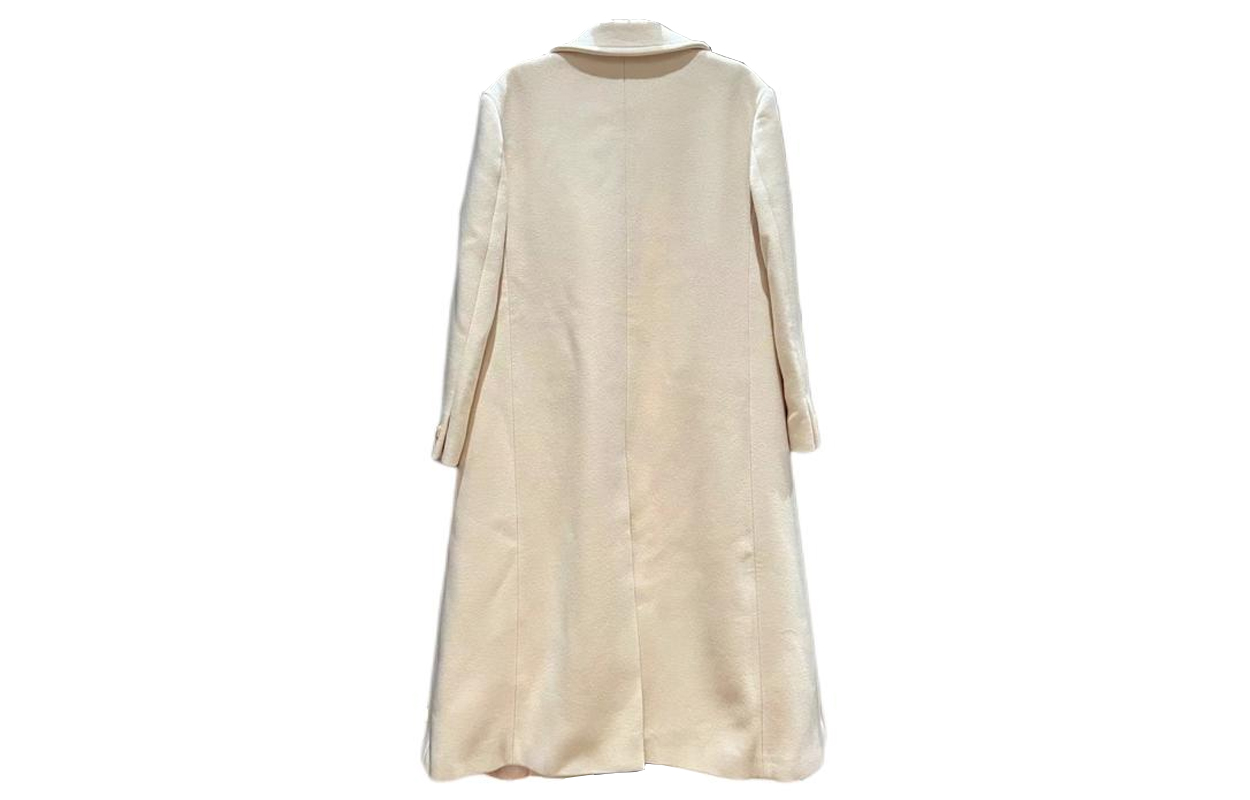 Lookbook (W) GUCCI Abrigo Beige Claro de un Botón Manga Larga 715722-ZAAL6-9783