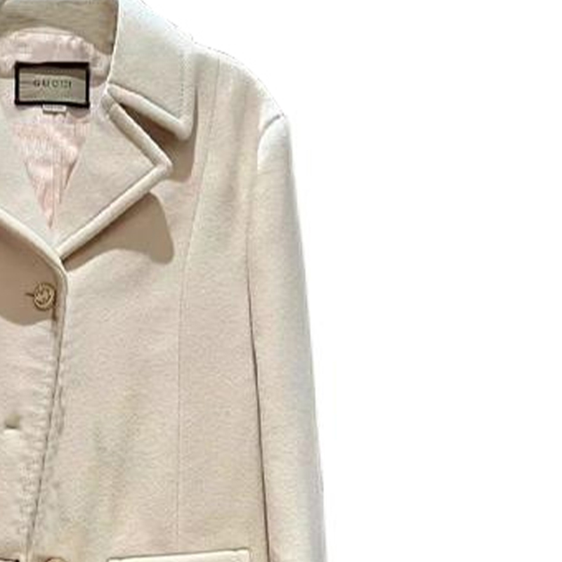 Purchase (W) GUCCI Abrigo Beige Claro de un Botón Manga Larga 715722-ZAAL6-9783