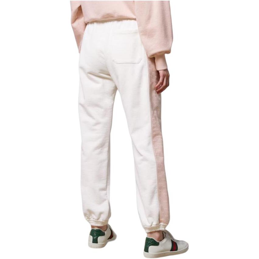 Purchase (W) グッチ ルーズフィットジョガーニットスウェットパンツ サイドポケット付き - オフホワイト 773746-XJF8U-9286