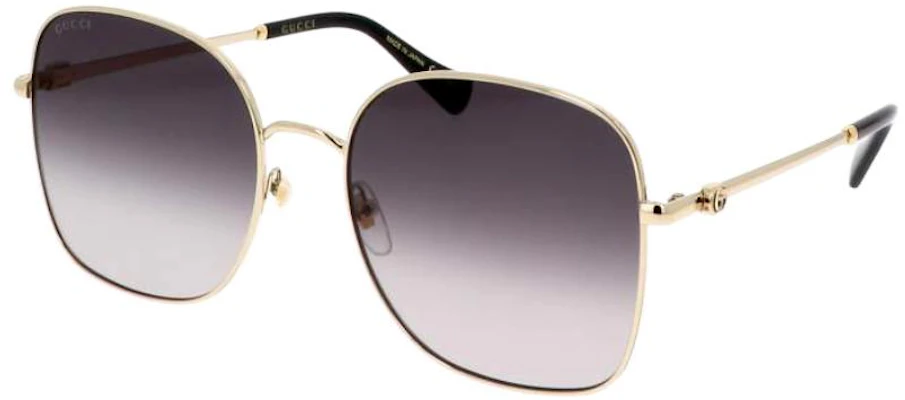 (W) GUCCI Cermin Mata Rama-Rama Logam Kelabu Gradient. GG1143S-001 Order (W) GUCCI Cermin Mata Rama-Rama Logam Kelabu Gradient. GG1143S-001