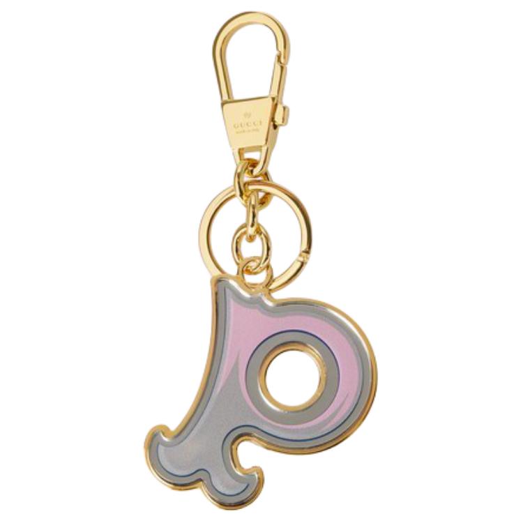 (Women) GUCCI  Multicolor Acrylic Keychain - Pink 727984JCFUG8555