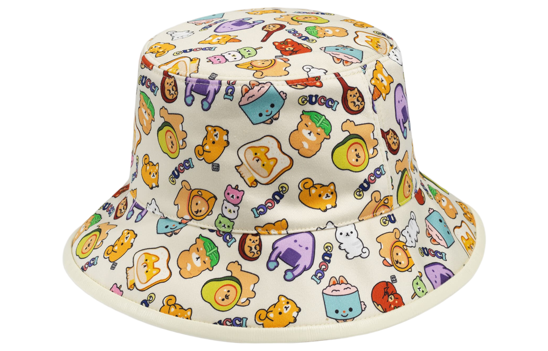 Order (Women) GUCCI  Multicolor Printed Bucket Hat. 736960-4HAX1-9278