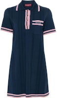 (Women) GUCCI Navy Blue SS24 Logo Embroidered Short Sleeve Short Dress. 788864-XKD26-4915 (Women) GUCCI Navy Blue SS24 Logo Embroidered Short Sleeve Short Dress. 788864-XKD26-4915