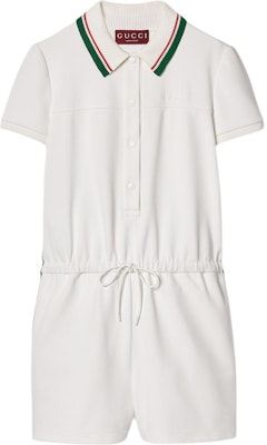 (W) 구찌 오프화이트 칼라 컬러블록 반팔 점프수트 789159-XJGK3-9799 Order (W) 구찌 오프화이트 칼라 컬러블록 반팔 점프수트 789159-XJGK3-9799