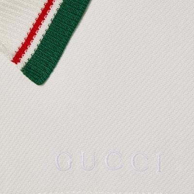 (W) 구찌 오프화이트 칼라 컬러블록 반팔 점프수트 789159-XJGK3-9799 Details for (W) 구찌 오프화이트 칼라 컬러블록 반팔 점프수트 789159-XJGK3-9799