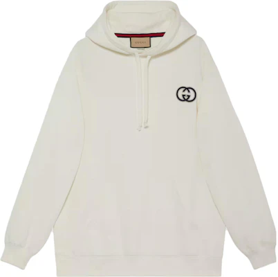 (W) 구찌 오버사이즈 캐주얼 로고 후드 스웨트셔츠 - 오프 화이트. 753595-XJFV9-9088 Order (W) 구찌 오버사이즈 캐주얼 로고 후드 스웨트셔츠 - 오프 화이트. 753595-XJFV9-9088