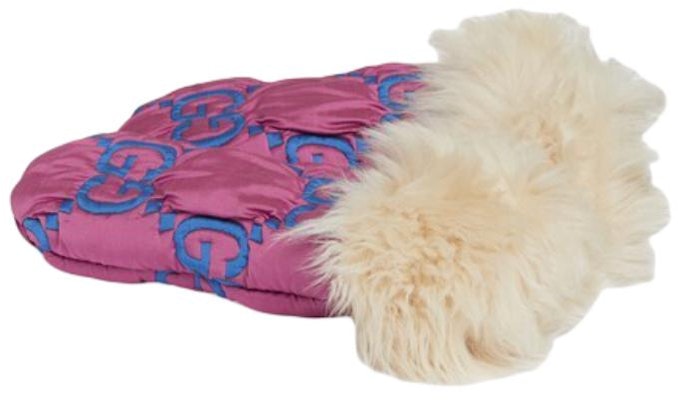 (W) GUCCI 粉色羊绒logo设计手套 7313874HAVE8777 Lookbook (W) GUCCI 粉色羊绒logo设计手套 7313874HAVE8777