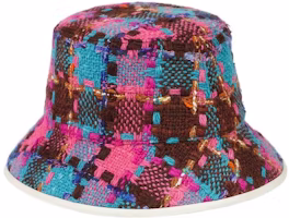 (Women) GUCCI Pink Check Pattern Bucket Hat. 728469-3HAOE-8677 (Women) GUCCI Pink Check Pattern Bucket Hat. 728469-3HAOE-8677