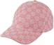 Order (Women) GUCCI Pink Velcro Strap Baseball Cap. 748475-4HG62-5872