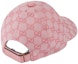 Lookbook (Women) GUCCI Pink Velcro Strap Baseball Cap. 748475-4HG62-5872