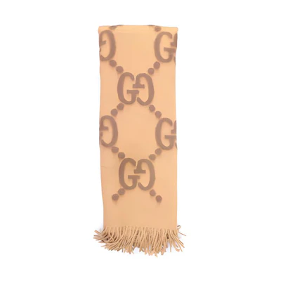 (Women) GUCCI Printed Wool Scarf 675876-3G200-9864