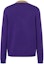 Lookbook (Women) GUCCI Purple Crewneck Sweater with Animal Print Design. 503897-X9P16-5266