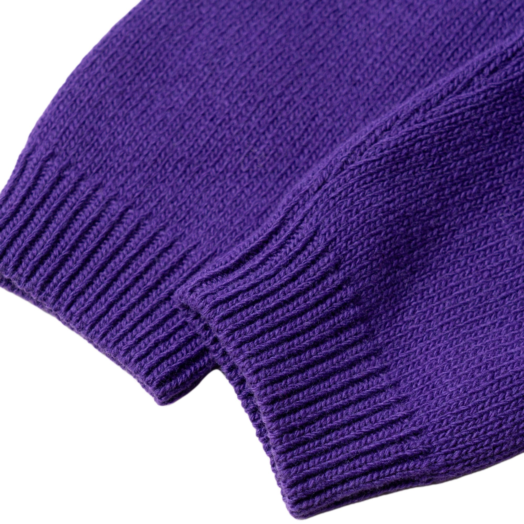 Purchase (Women) GUCCI  Purple Crewneck Sweater with Animal Print Design. 503897-X9P16-5266