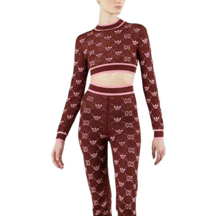 (Women) GUCCI  Red Crewneck Long Sleeve Knit Sweater 693829XKCVF6232 圖 3