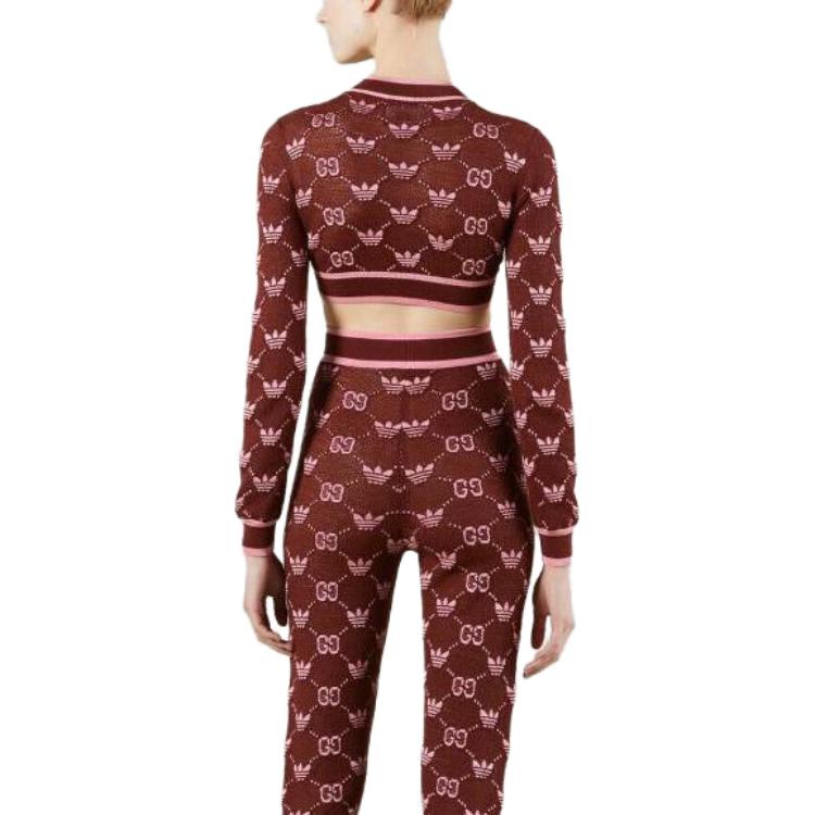 (Women) GUCCI  Red Crewneck Long Sleeve Knit Sweater 693829XKCVF6232 圖 4