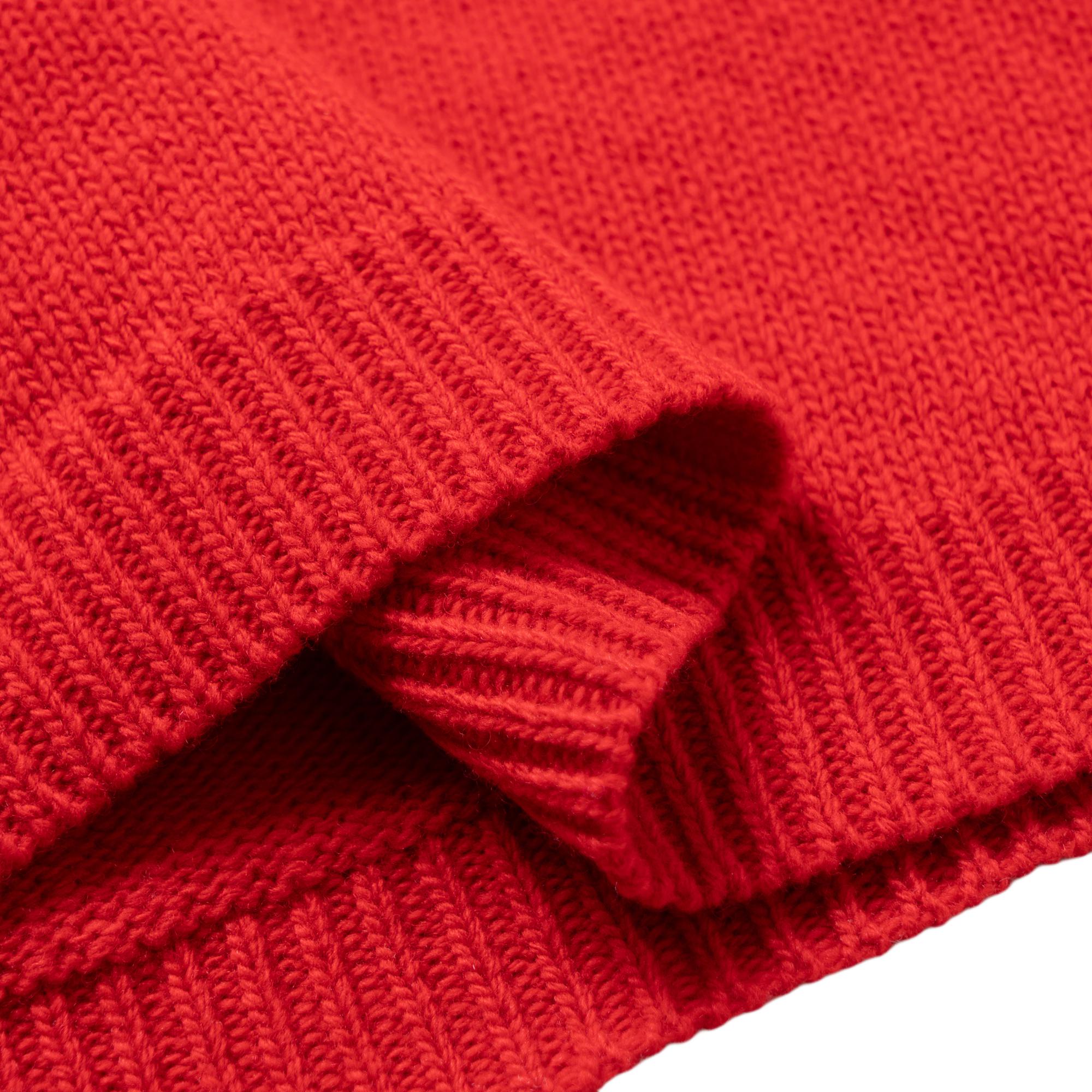 Details for (Women) GUCCI  Red Crewneck Sweater with Animal Pattern. 503897-X9P18-6310