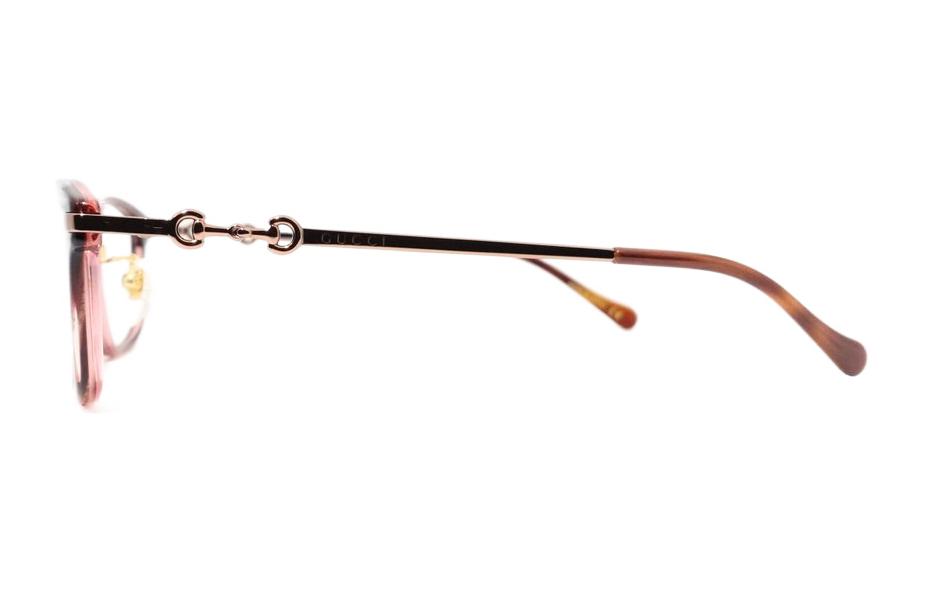 Shop (W) 구찌 레드 사각형 안경 - 세련된 패션과 편안함. GG1129OJ-003 52