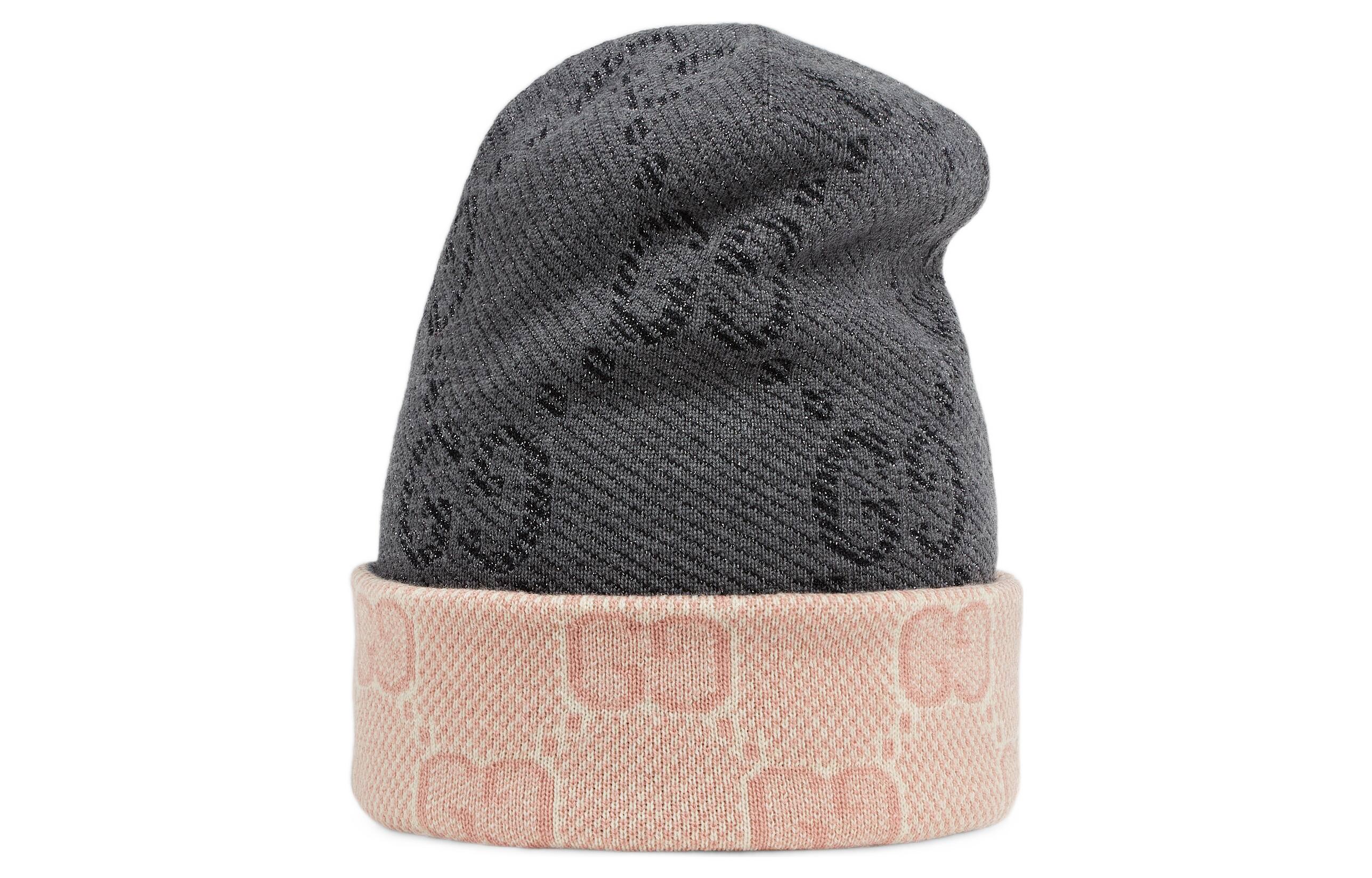 Lookbook (Women) GUCCI  Reversible GG Knit Beanie Grey. 732261-3GAKE-1272