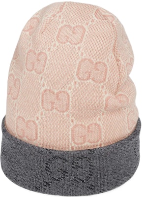 (Women) GUCCI Reversible GG Knit Beanie Grey. 732261-3GAKE-1272 Shop (Women) GUCCI Reversible GG Knit Beanie Grey. 732261-3GAKE-1272