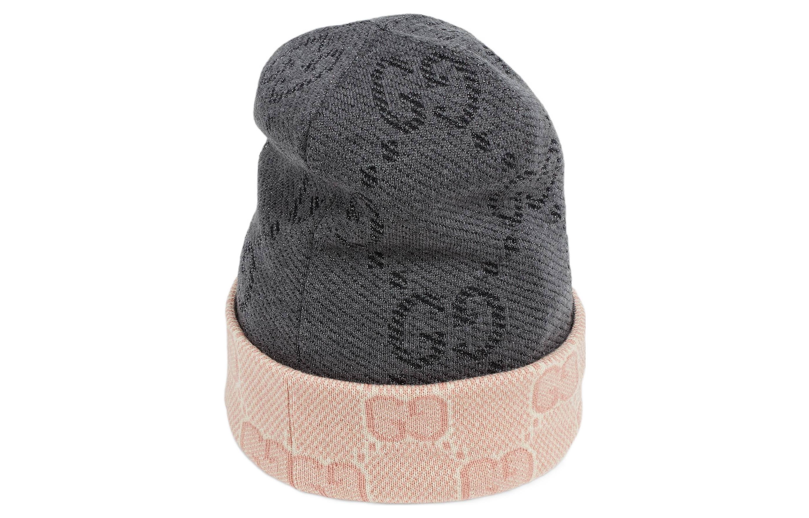 Details for (Women) GUCCI  Reversible GG Knit Beanie Grey. 732261-3GAKE-1272
