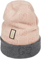 Sizing (W) GUCCI 雙面GG針織灰色毛帽 732261-3GAKE-1272