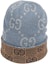 Order (Women) GUCCI Reversible GG Knit Beanie Navy Blue Warm Hat. 716585-3GAJY-4165