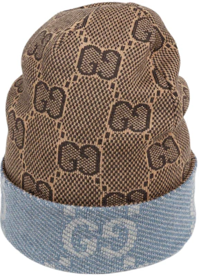 (Women) GUCCI Reversible GG Knit Beanie Navy Blue Warm Hat. 716585-3GAJY-4165 Shop (Women) GUCCI Reversible GG Knit Beanie Navy Blue Warm Hat. 716585-3GAJY-4165