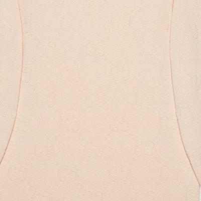 (Women) GUCCI Solid Color Jacquard Knit Sweater Khaki 695798-XKCE7-9163 Details for (Women) GUCCI Solid Color Jacquard Knit Sweater Khaki 695798-XKCE7-9163