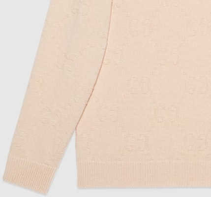 (Women) GUCCI Solid Color Jacquard Knit Sweater Khaki 695798-XKCE7-9163 Sizing (Women) GUCCI Solid Color Jacquard Knit Sweater Khaki 695798-XKCE7-9163