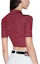 Purchase (W) GUCCI Baju Polo Lengan Pendek Rajut Warna Ungu Merah 782111-XKDWD-5840